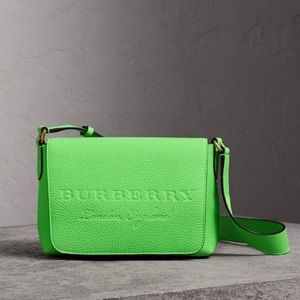 100% authentic embossed Burberry crossbody!